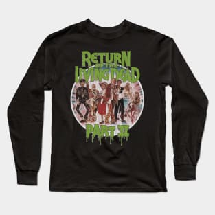 Return of the living dead 2, tarman, zombies Long Sleeve T-Shirt